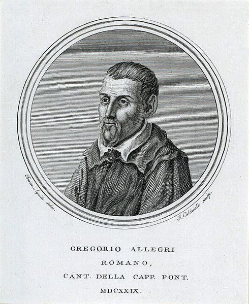 Gregorio Allegri. Quando il Committente era il Papa. Storia di una composizione