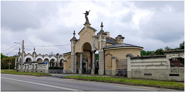 Il cimitero di Romagnano Sesia